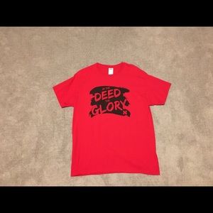 Large Nebraska “In The Deed The Glory” T-Shirt